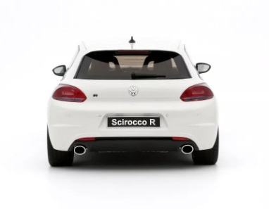 Volkswagen Scirocco 3 R Phase 1 2008 Candy White LB9A 1:18 OttOmobile