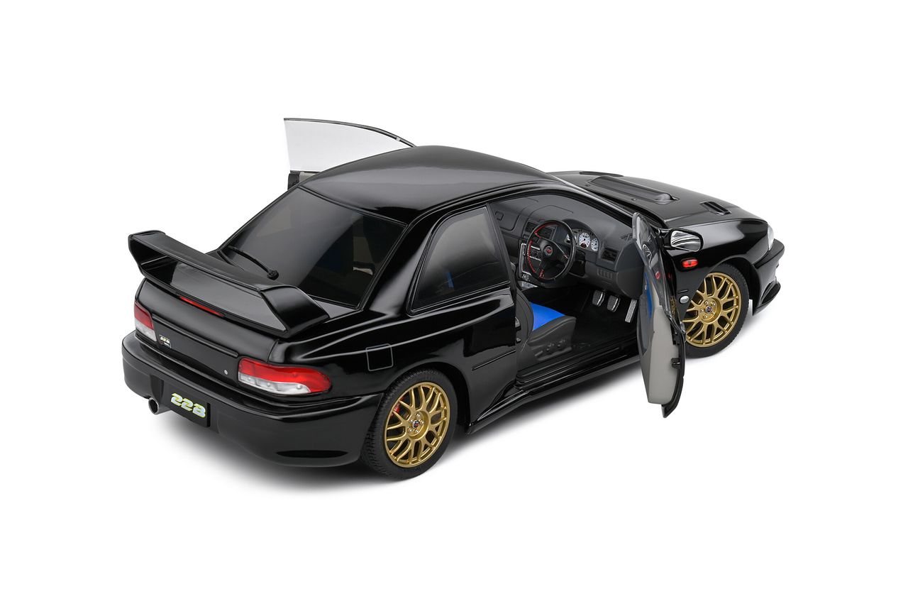 Subaru Impreza 22B 1998 black 1:18 Solido