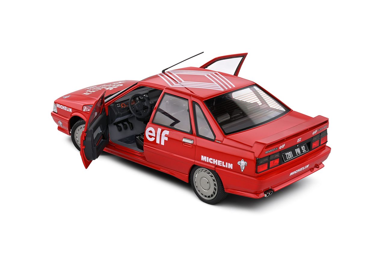 Renault 21 MK.1 Turbo Record De Vitesse Sur Glace 1988 1:18 Solido