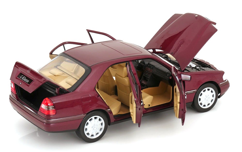 Mercedes-Benz C Klasse W202 1993 red 1:18 Norev