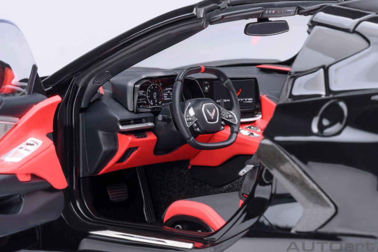 Chevrolet Corvette C8 Stingray Z51 2020 black 1:18 AUTOart
