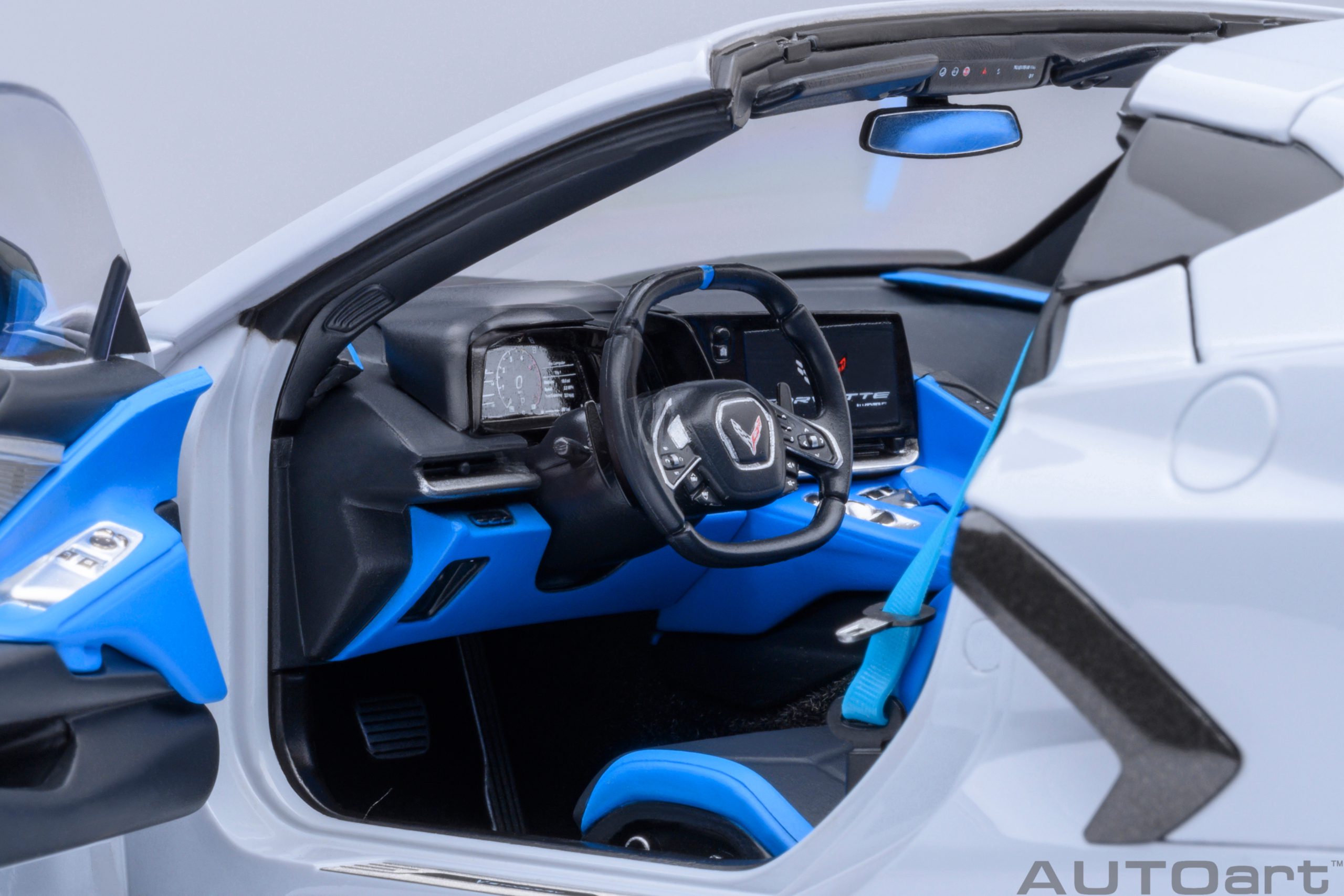 Chevrolet Corvette C8 Stingray Z51 2021 ceramic matrix grey metallic 1:18 AUTOart
