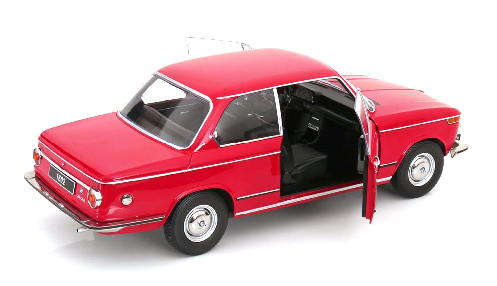 BMW 1602 1-Series 1971 red 1:12 KK Scale