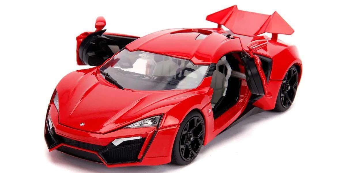 Lykan Hypersport Dom's Fast and Furious 7 2014 red 1:18 Jada Toys