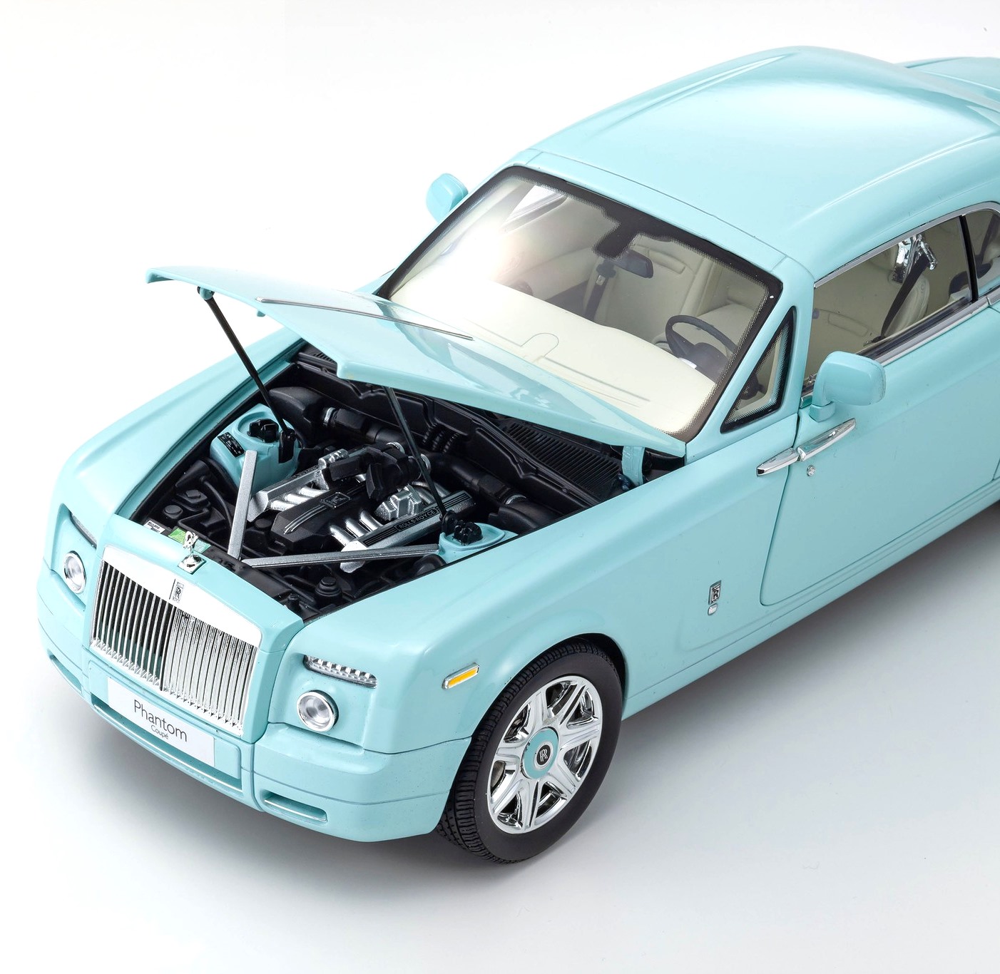 Rolls Royce Phantom Coupe 2-Door 2008 turquoise 1:18 Kyosho