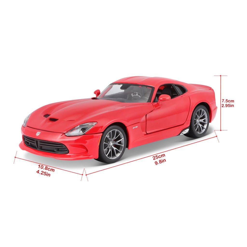 Dodge Viper GTR SRT 2013 red 1:18 Maisto
