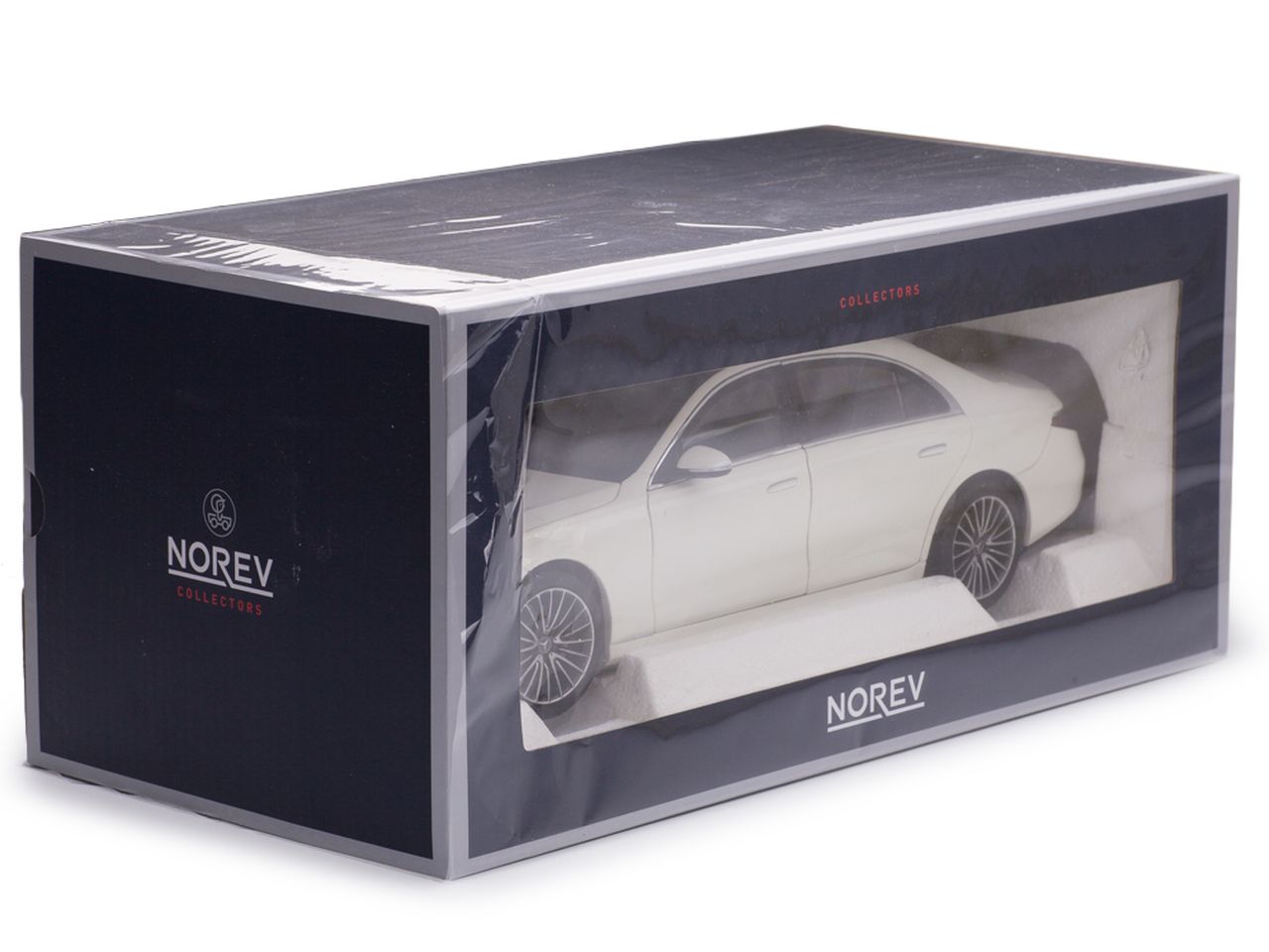 Mercedes-Benz S-Class AMG-Line 2021 white metallic 1:18 Norev