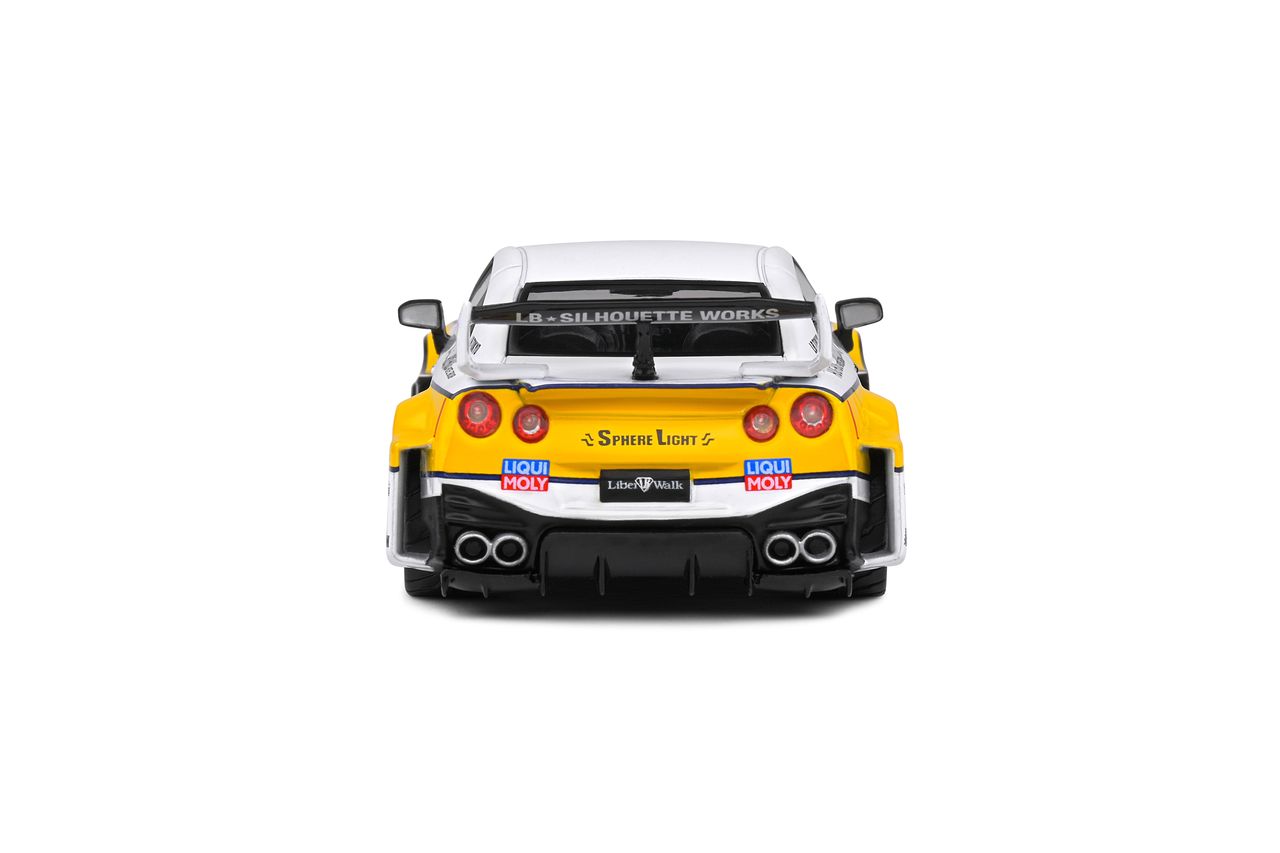 Nissan GTR35 LBWK Silhouette 2019 white 1:43 Solido