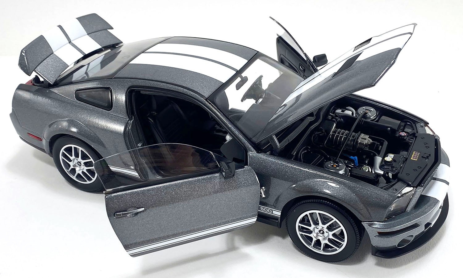Shelby GT500 2007 alloy metallic 1:18 Acme Diecast