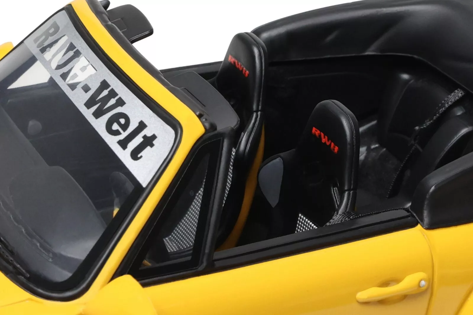 Porsche RWB Bodykit Nohra 2023 yellow 1:18 GT Spirit