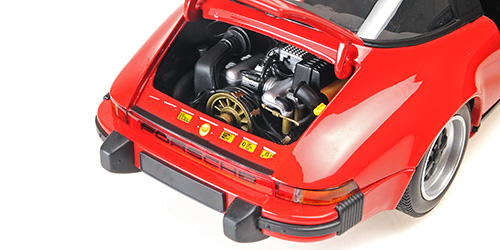 Porsche 911 Carrera 3.2 Targa 1983 red 1:18 Minichamps 