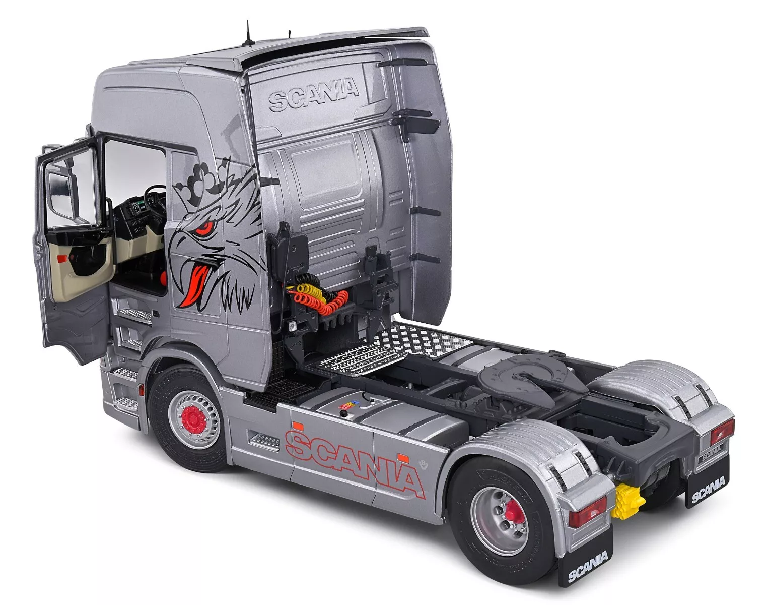 Scania 580S Highline 2023 silver 1:24 Solido