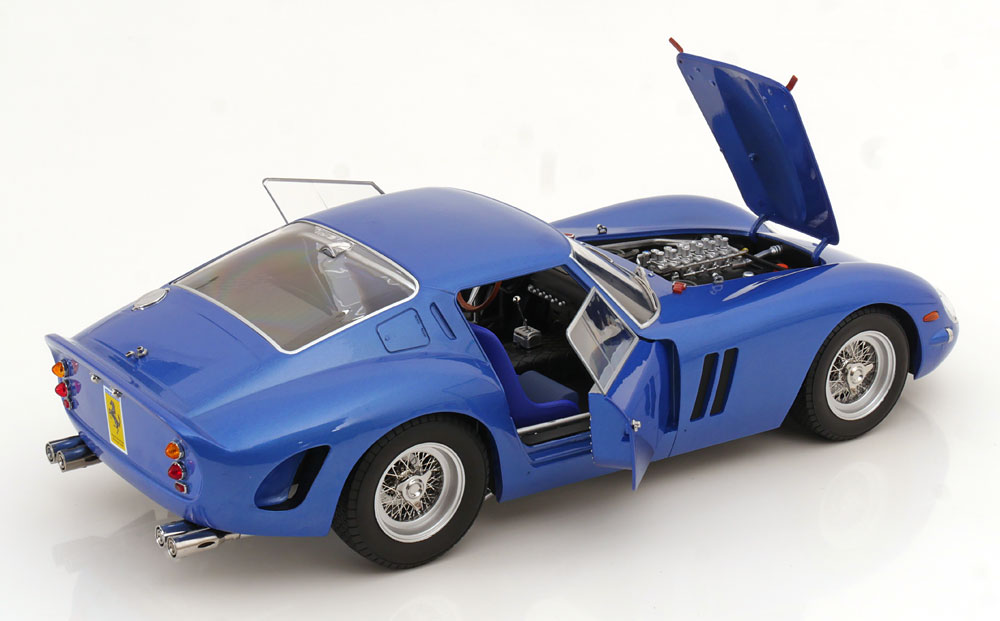 Ferrari 250 GTO 1962 blue metallic 1:12 KK Scale