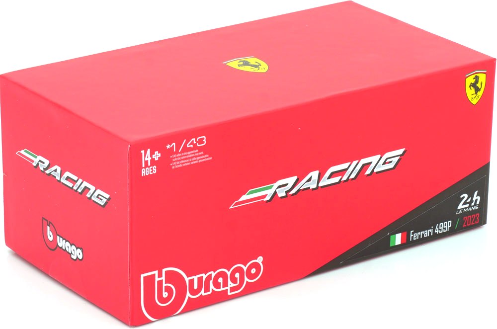 Ferrari 499P 3.0L Turbo V6 Team Ferrari AF Corse #51 Guidi/Calado/Giovinazzi Winner 24H Le Mans 2023 1:43 Bburago