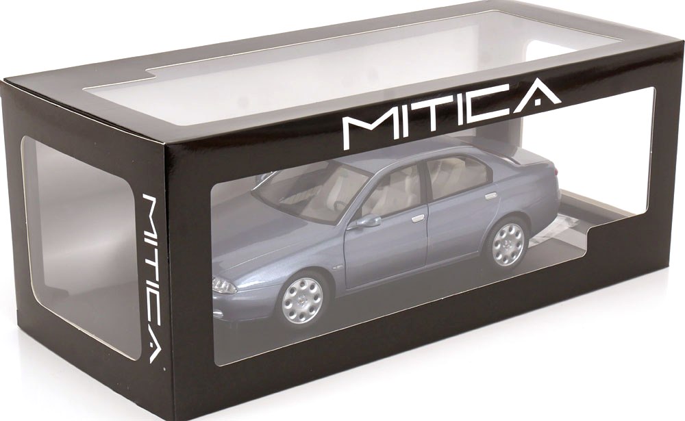 Alfa Romeo 166 2.4 JTD 1998 grey 1:18 Mitica