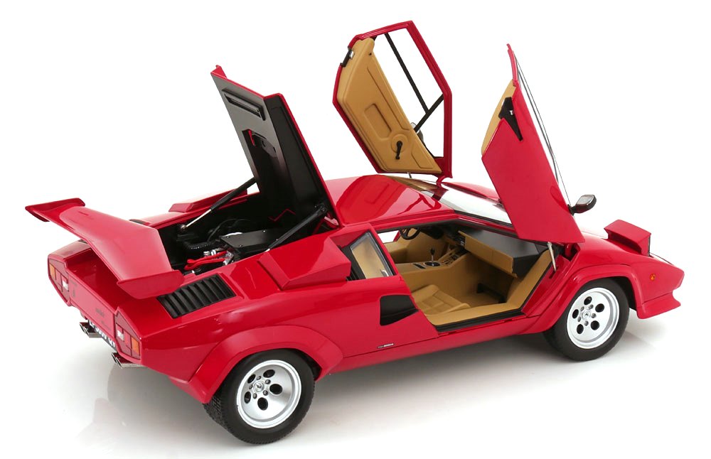 Lamborghini Countach LP 5000S QV 1985 red 1:12 KK Scale