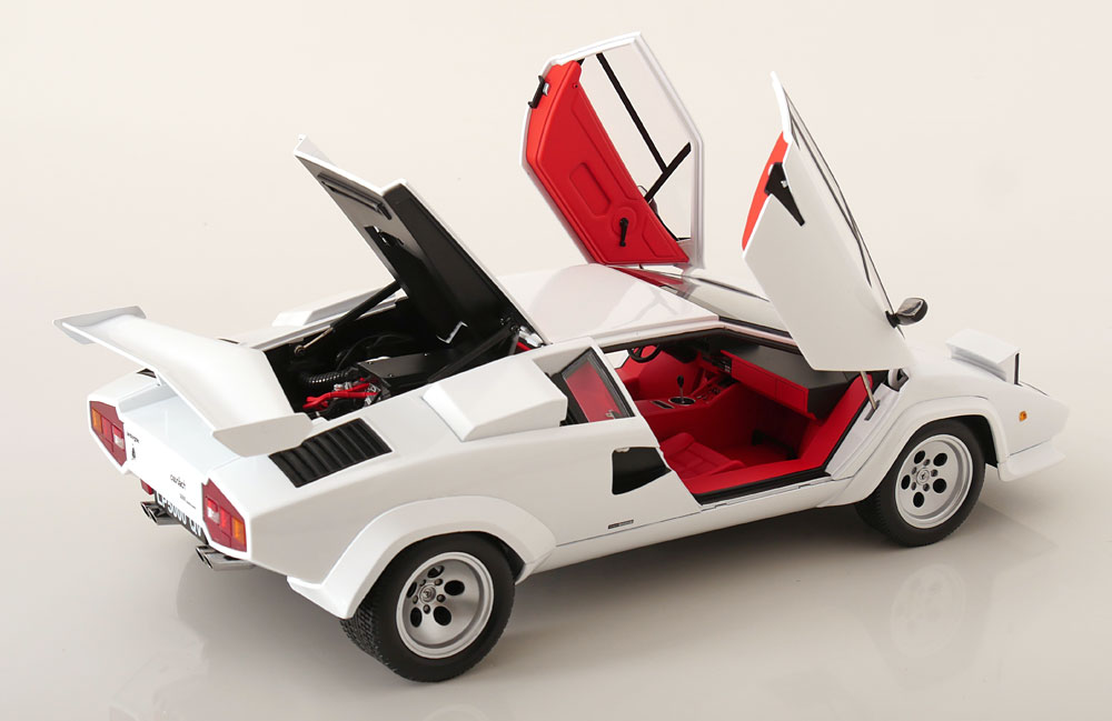 Lamborghini Countach LP 5000S QV 1985 white 1:12 KK Scale
