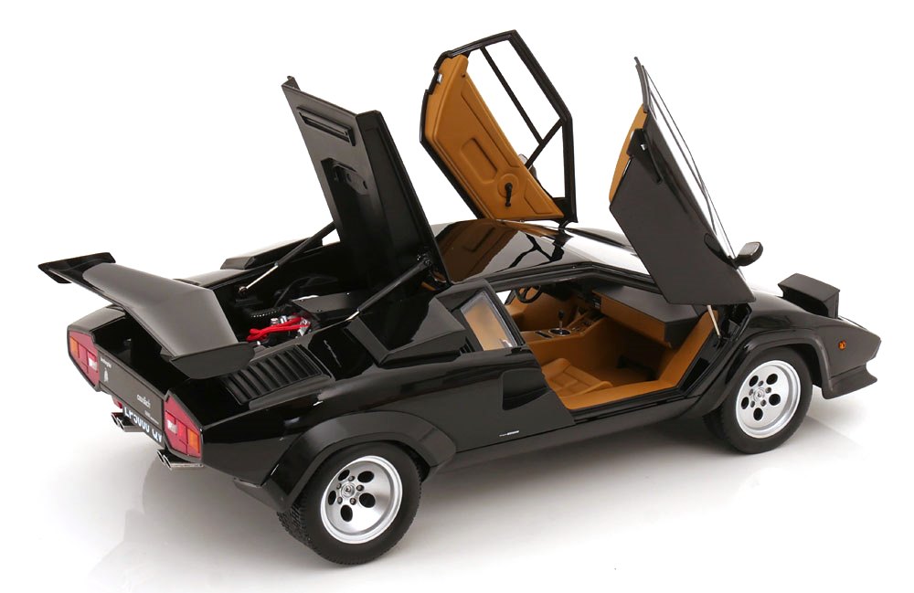 Lamborghini Countach LP 5000S QV 1985 black 1:12 KK Scale