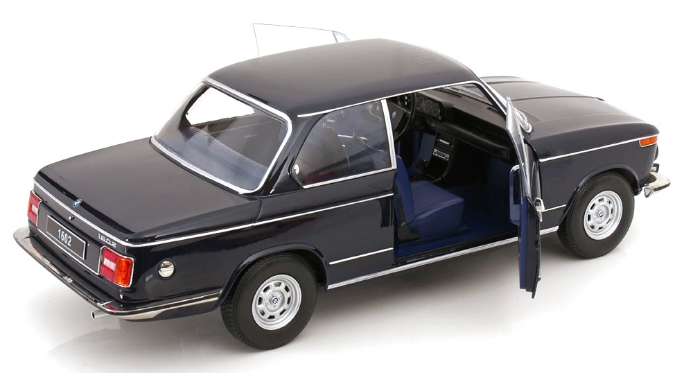 BMW 1602 2-Series 1974 dark blue 1:12 KK Scale