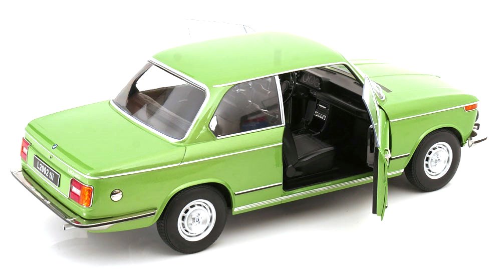 BMW L2002 Tii 2-Series 1974 green metallic 1:12 KK Scale