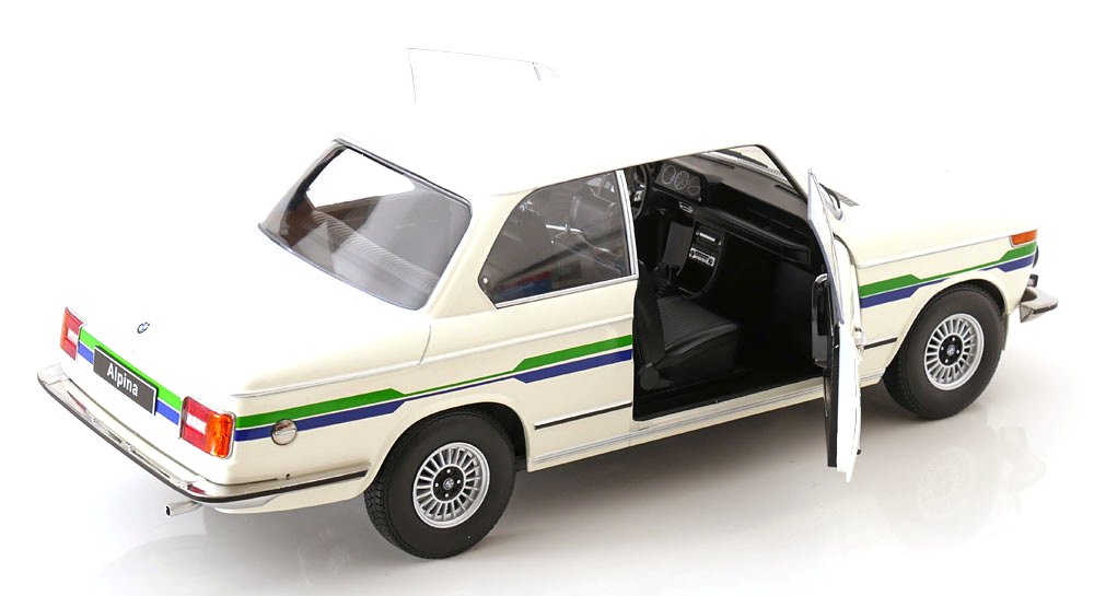 BMW 2002 Alpina 2-Series 1974 white 1:12 KK Scale