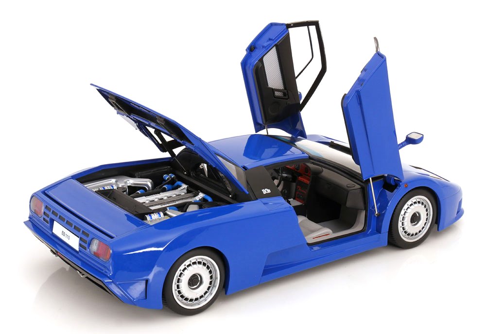 Bugatti EB110 1991 blue 1:12 KK Scale