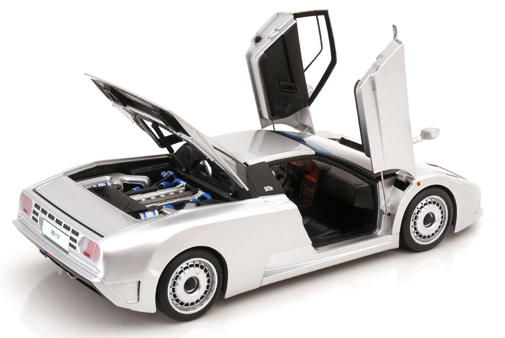 Bugatti EB110 1991 silver 1:12 KK Scale
