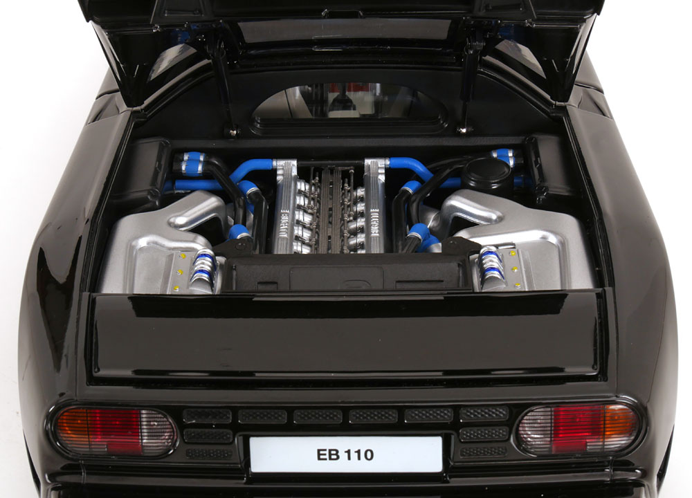 Bugatti EB110 1991 black 1:12 KK Scale