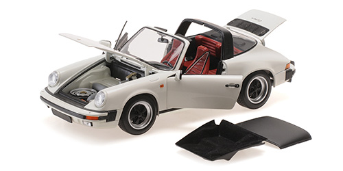 Porsche 911 Carrera 3.2 Targa 1983 white 1:18 Minichamps