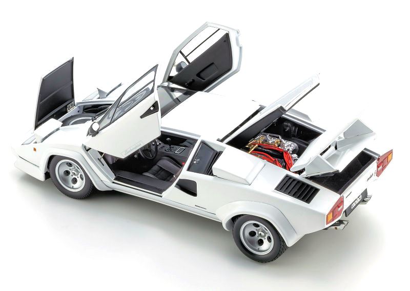 Lamborghini Countach LP400S 1978 white 1:18 Kyosho