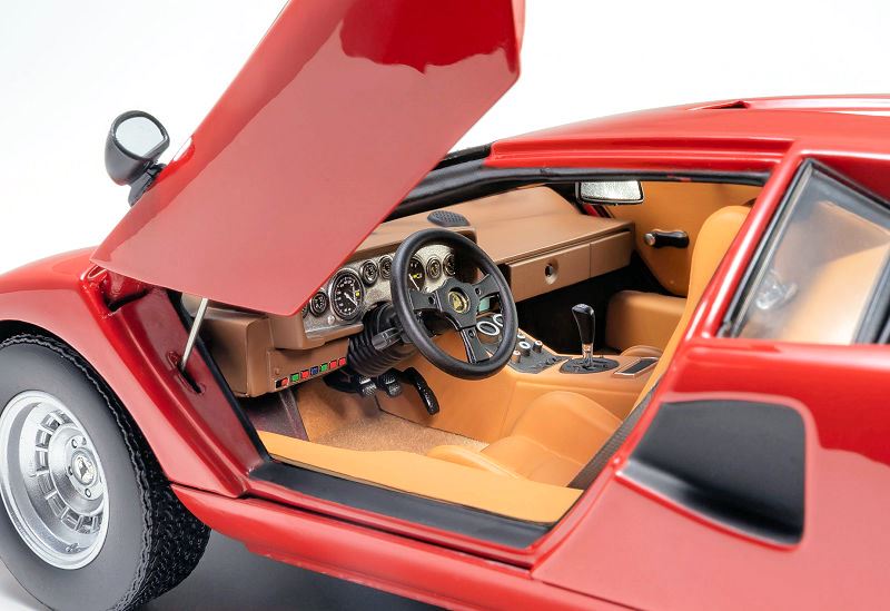 Lamborghini Countach LP400 1974 red 1:18 Kyosho