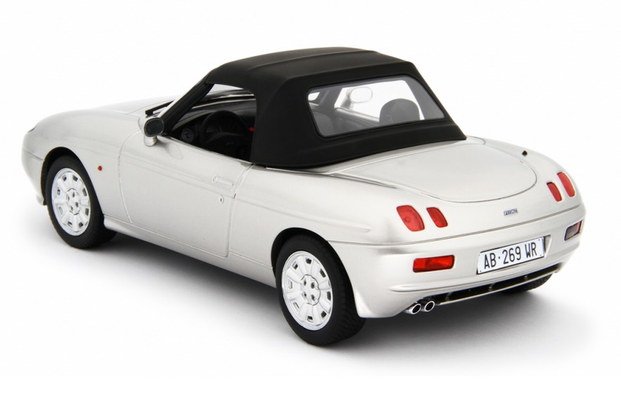 Fiat Barchetta 1995 silver 1:18 Laudoracing Model