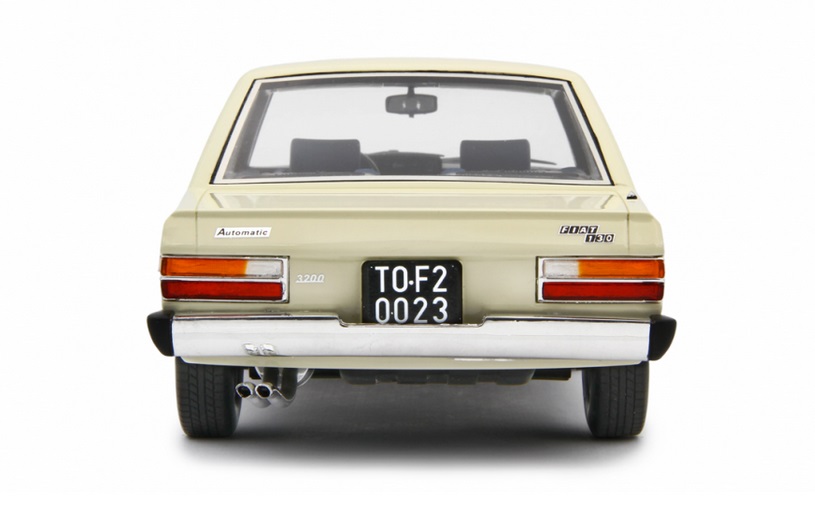 Fiat 130 Coupe 1971 ivory 1:18 Laudoracing Model 