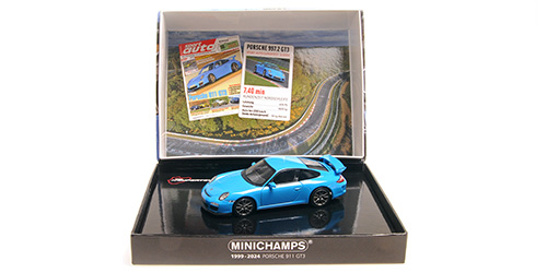 Porsche 911 GT3 2003 yellow 1:43 Minichamps
