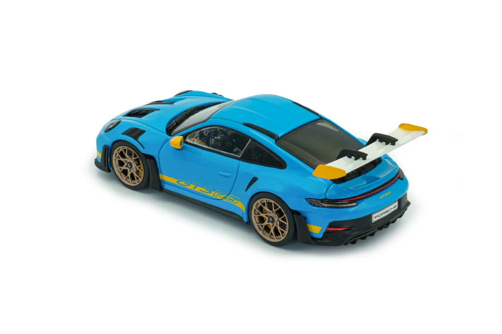 Porsche 911 992 GT3 RS Tribute 24H Daytona 2003 Riviera blue 1:43 Solido