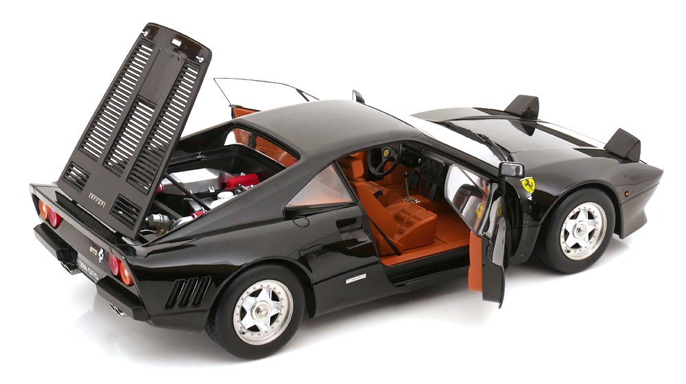 Ferrari 288 GTO 1984 black 1:12 KK Scale