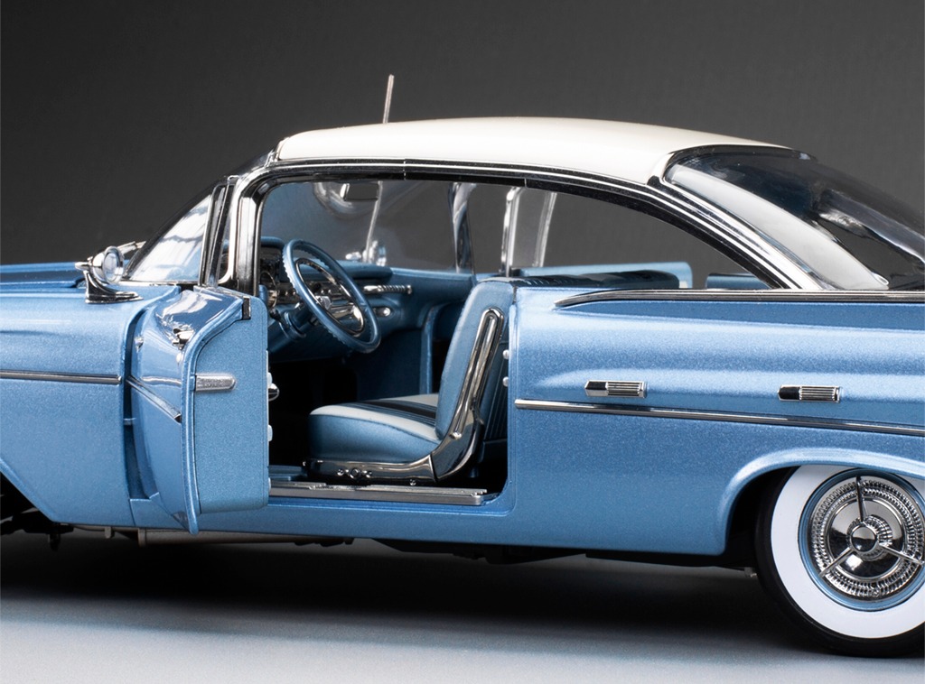 Pontiac Bonneville Hard Top 1959 vanguard blue metallic 1:18 Sun Star
