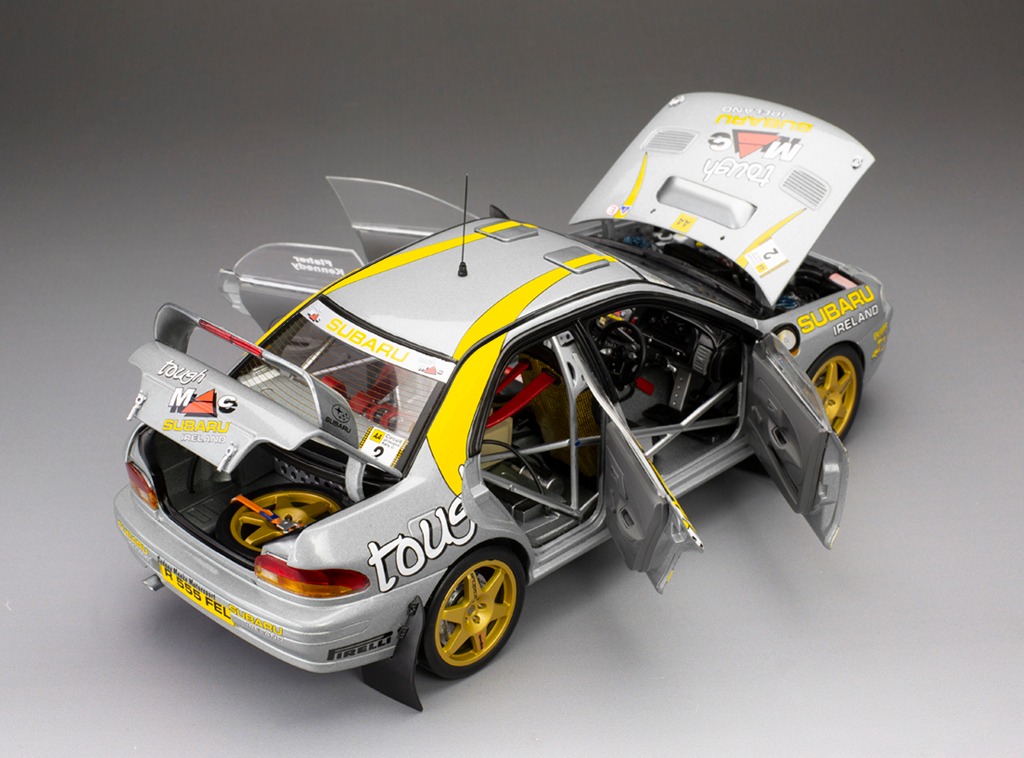 Subaru Impreza 555 #2 B.Fisher/R.Kennedy Winner AA Circuit of Ireland 1999 1:18 Sun Star
