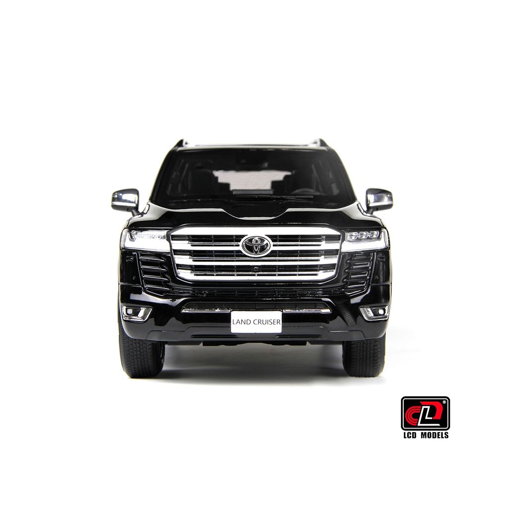 Toyota Land Cruiser 300-ZX black 1:18 LCD Model