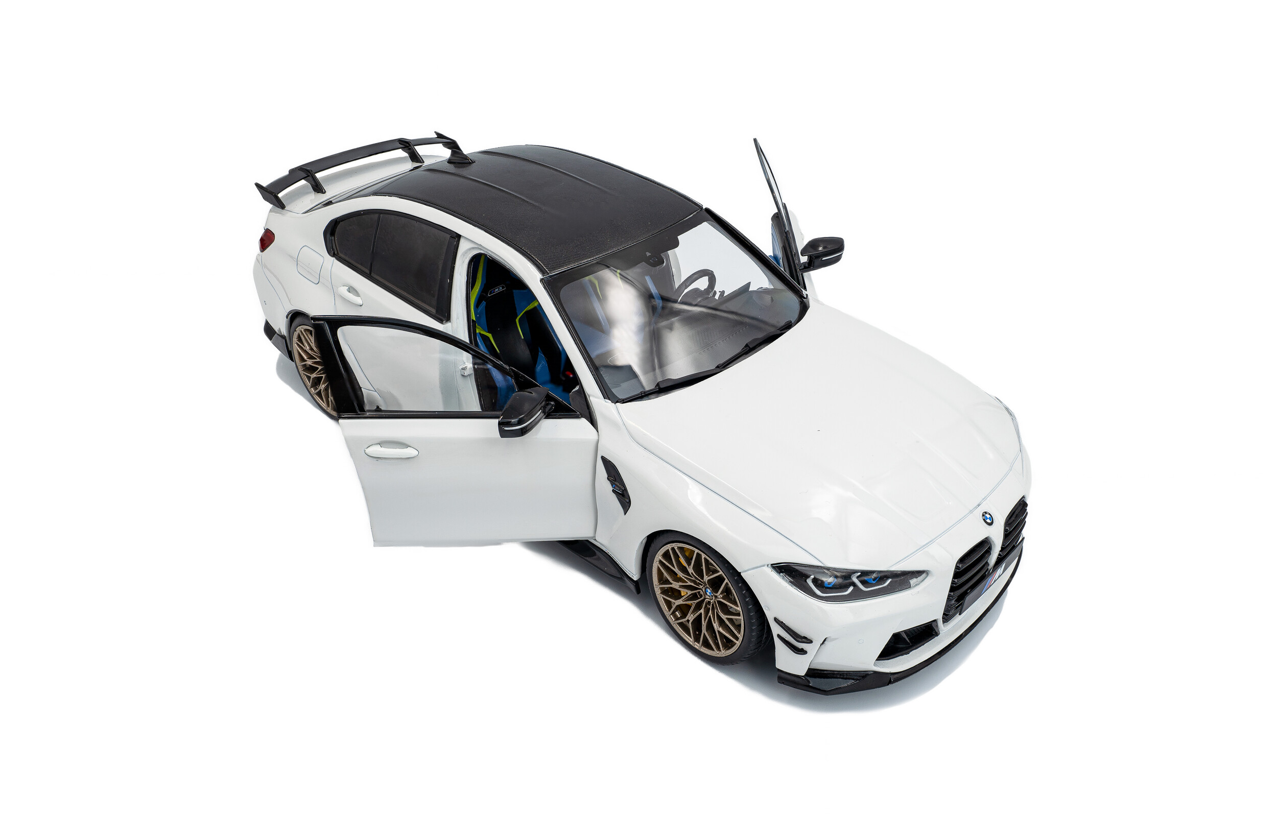 BMW M3 G80 Performance Parts Signal 2024 alpine white 1:18 Solido