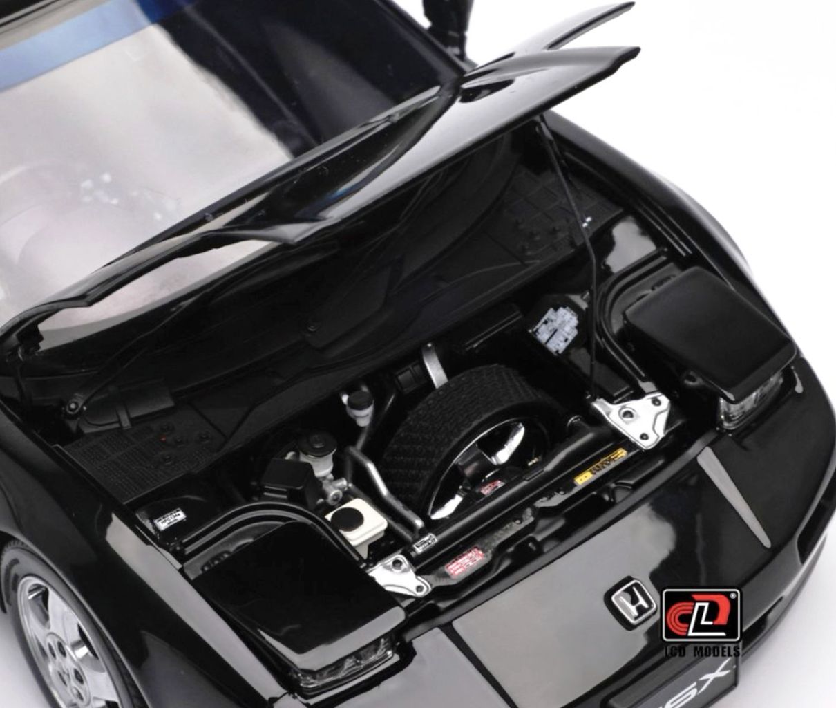 Honda NSX-NA1 black 1:18 LCD Model