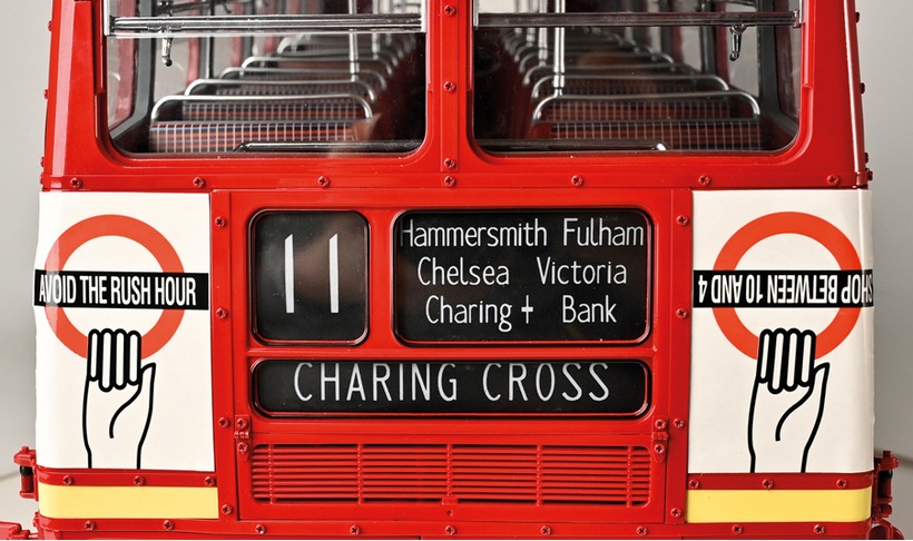 London Routemaster Bus 1961 1:12 Ixo Models