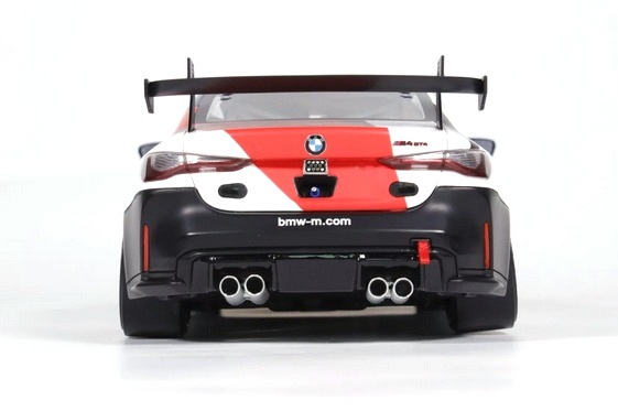 BMW M4 GT4 2022 white presentation 1:18 OttOmobile