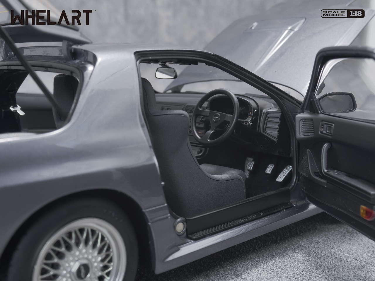 Mazda Savanna RX-7 Infini FC3S grey 1:18 Whelart