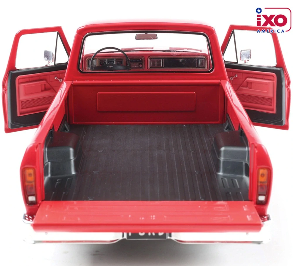 Ford  F-100 1974 candy apple red 1:18 Ixo America 