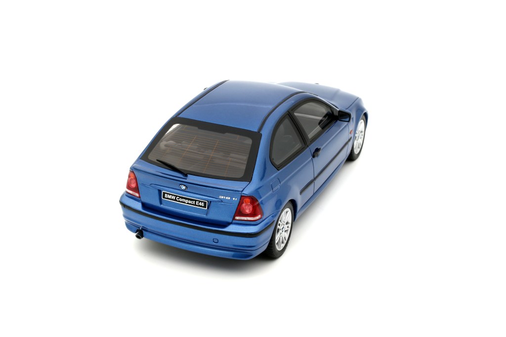 BMW E46 318 ti Compact 2002 Estoril Blue 1:18 OttOmobile