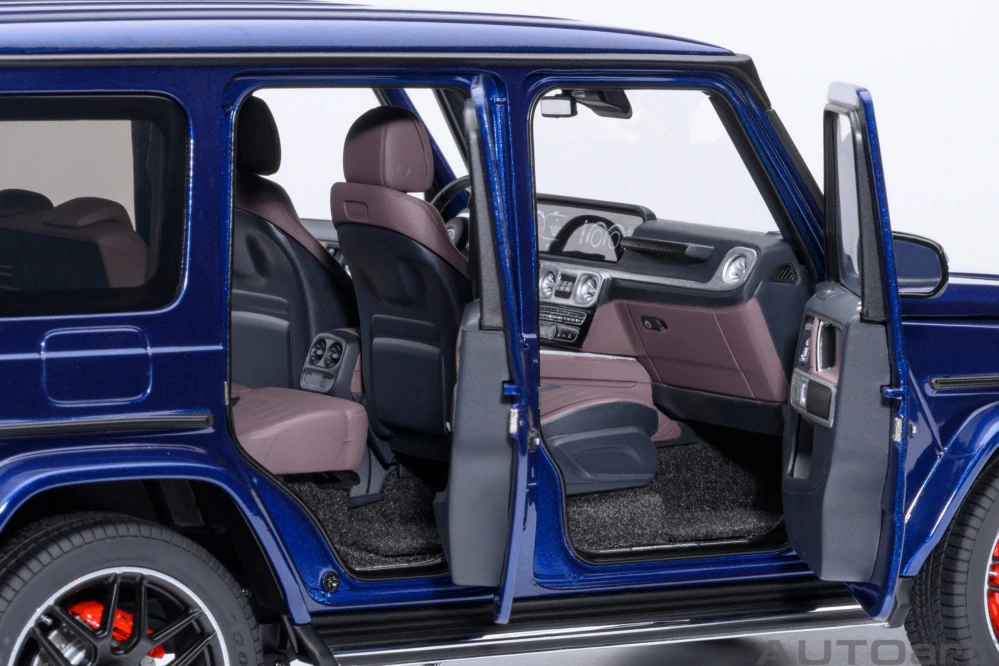 Mercedes-AMG G63 2019 brilliant blue metallic 1:18 AUTOart
