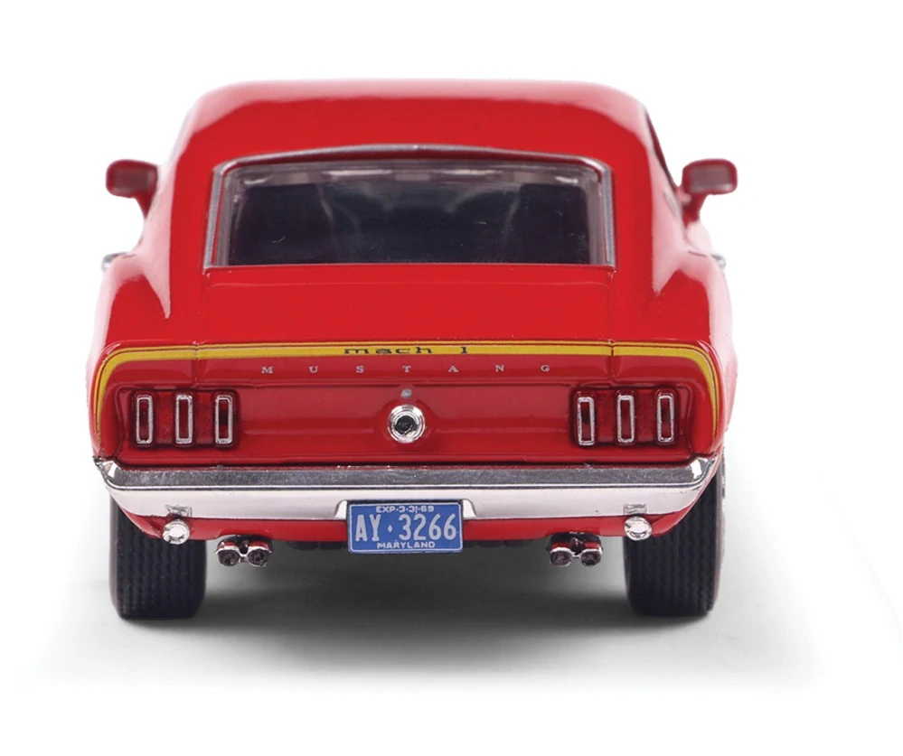 Ford Mustang Mach 1 1969 calypso coral 1:43 Ixo America