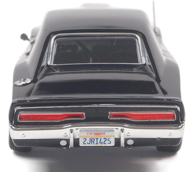 Dodge Charger with Blown Engine 1970 black 1:43 Ixo America
