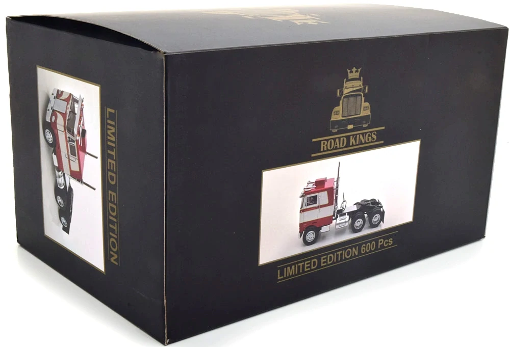 Peterbilt 352 Pacemaker Tractor Truck 3-Assi 1979 red 1:18 Road Kings